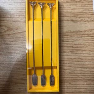 Jack Daniels Tennessee Honey Whiskey Cocktail 3Pk Stirrers - NEW